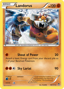 Landorus (58/111) [XY: Furious Fists] - Destination Retro