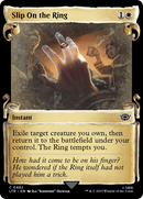 Slip on the Ring [The Lord of the Rings: Tales of Middle-Earth Showcase Scrolls] - Destination Retro
