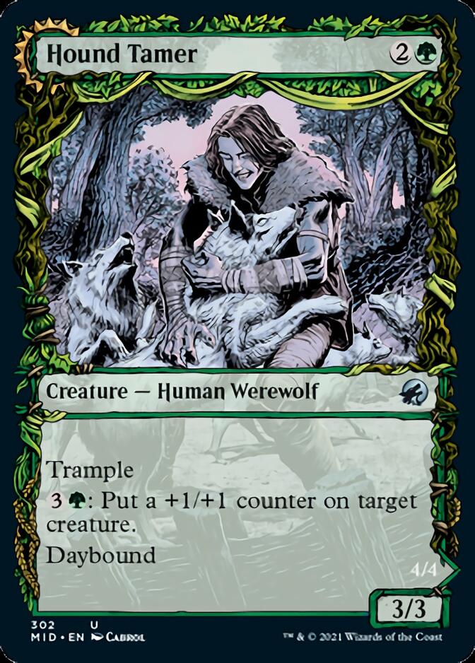Hound Tamer // Untamed Pup (Showcase Equinox) [Innistrad: Midnight Hunt] - Destination Retro