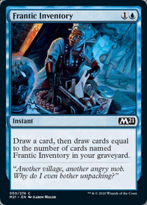 Frantic Inventory [Core Set 2021] - Destination Retro