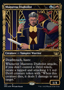 Maestros Diabolist (Showcase Golden Age Gilded Foil) [Streets of New Capenna] - Destination Retro