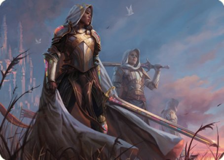 Danitha, Benalia's Hope Art Card [Dominaria United Art Series] - Destination Retro