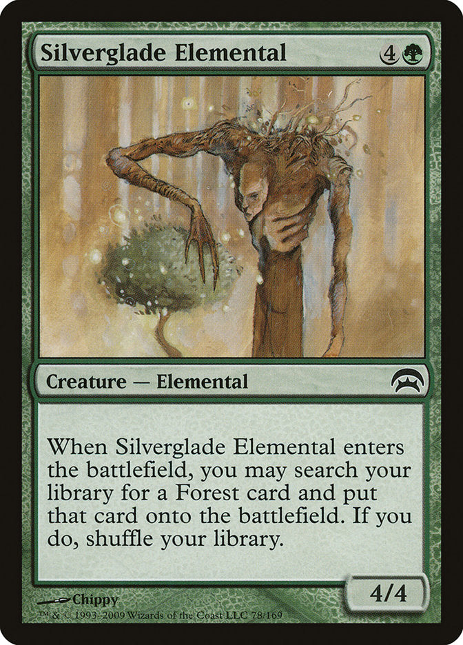 Silverglade Elemental [Planechase] - Destination Retro