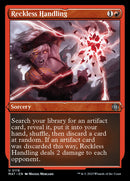 Reckless Handling (Foil Etched) [March of the Machine: The Aftermath] - Destination Retro