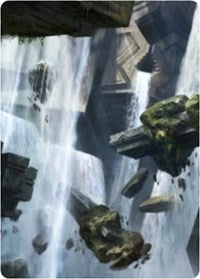 Island 1 Art Card [Zendikar Rising Art Series] - Destination Retro