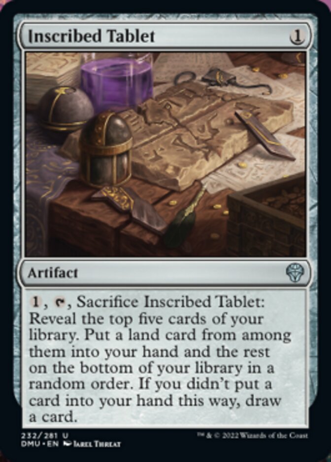 Inscribed Tablet [Dominaria United] - Destination Retro