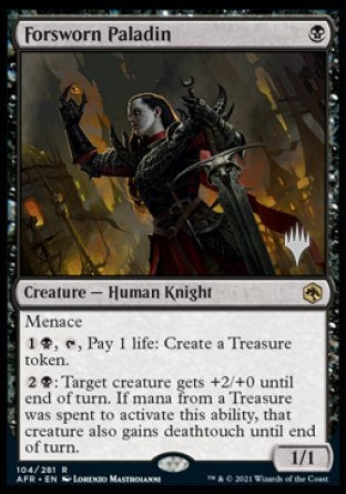 Forsworn Paladin (Promo Pack) [Dungeons & Dragons: Adventures in the Forgotten Realms Promos] - Destination Retro