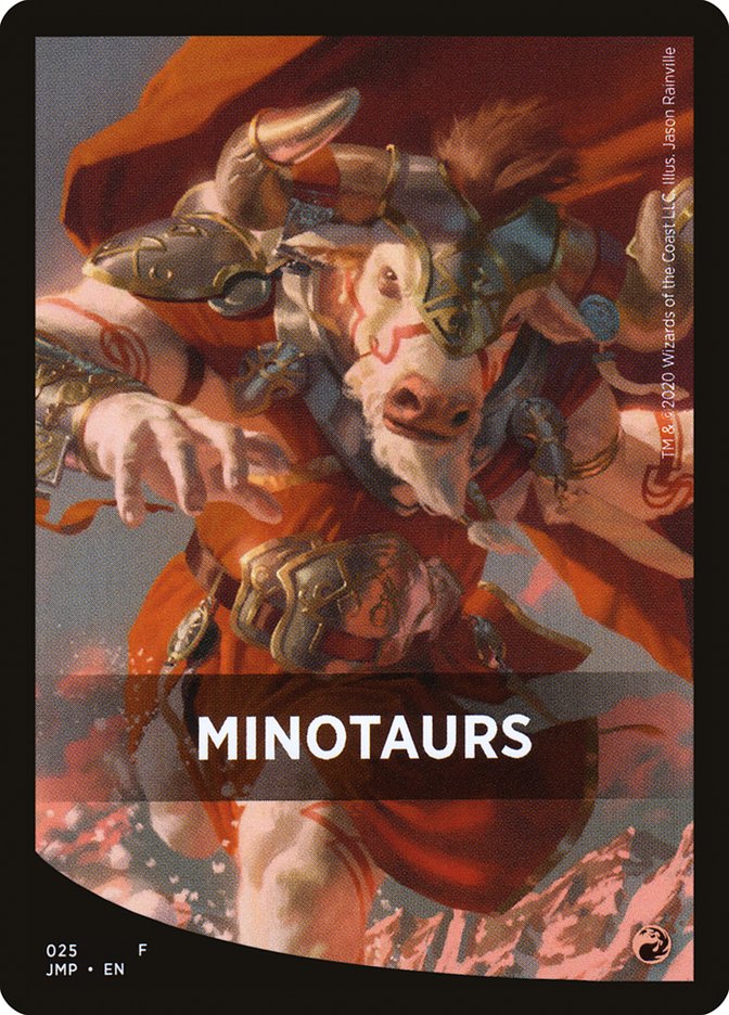 Minotaurs Theme Card [Jumpstart Front Cards] - Destination Retro