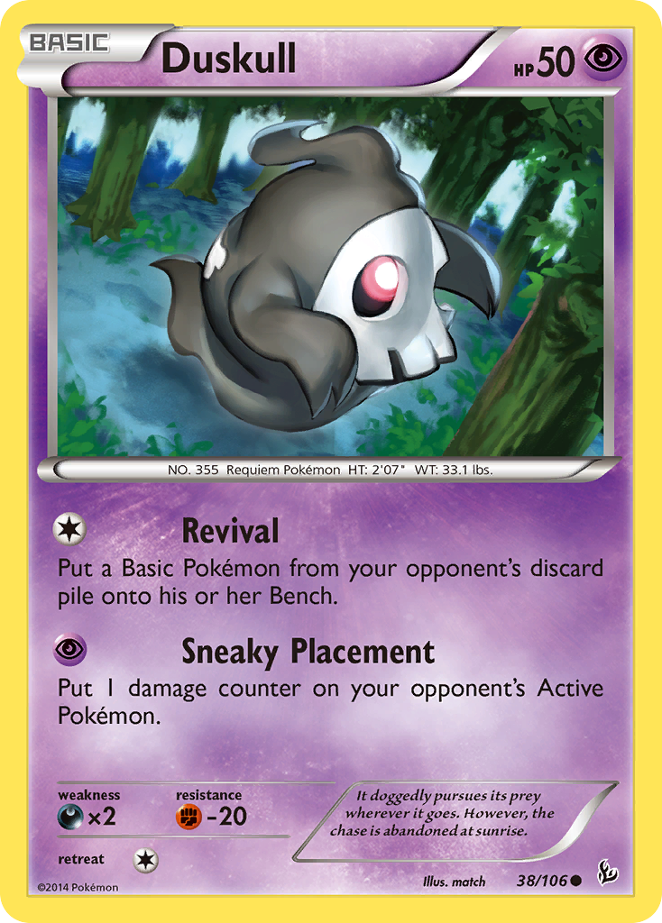 Duskull (38/106) [XY: Flashfire] - Destination Retro