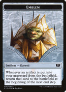 Daretti, Scrap Savant Emblem // Tuktuk the Returned Double-sided Token [Commander 2014 Tokens] - Destination Retro
