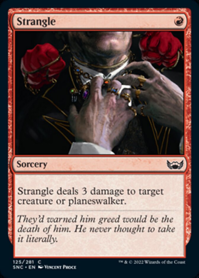 Strangle [Streets of New Capenna] - Destination Retro