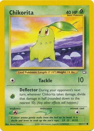 Chikorita (53/111) [Neo Genesis Unlimited] - Destination Retro