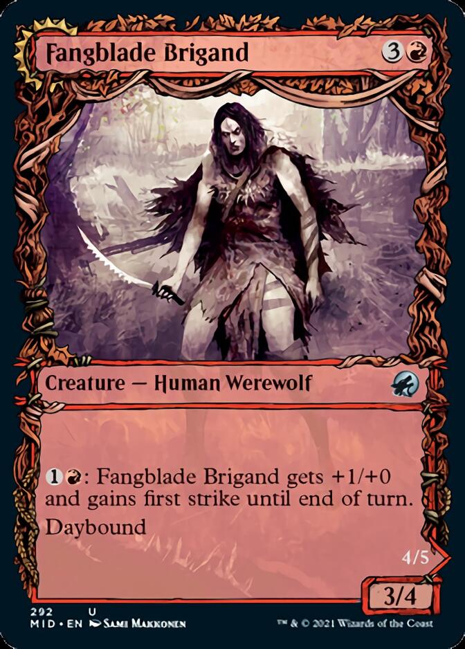 Fangblade Brigand // Fangblade Eviscerator (Showcase Equinox) [Innistrad: Midnight Hunt] - Destination Retro
