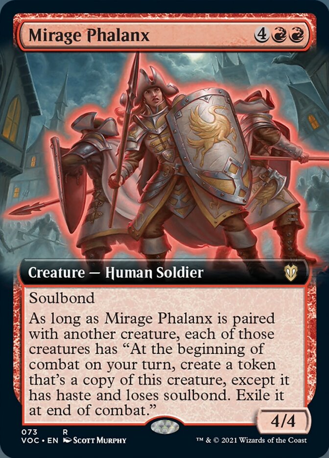 Mirage Phalanx (Extended) [Innistrad: Crimson Vow Commander] - Destination Retro