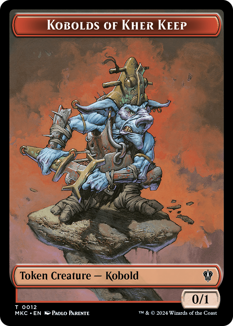 Soldier // Kobolds of Kher Keep Double-Sided Token [Murders at Karlov Manor Commander Tokens] - Destination Retro