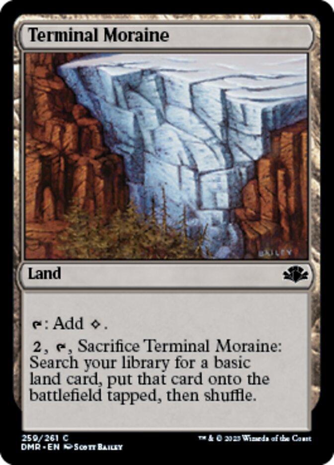 Terminal Moraine [Dominaria Remastered] - Destination Retro