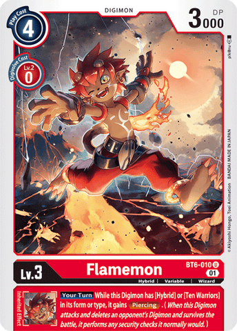 Flamemon [BT6-010] [Double Diamond] - Destination Retro