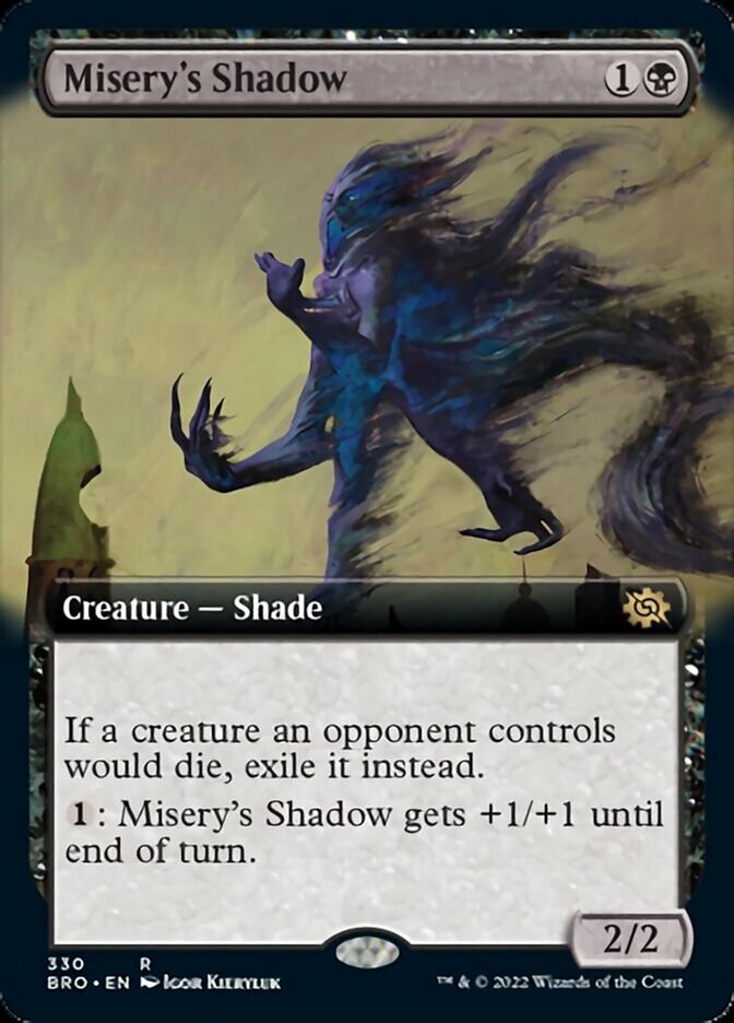 Misery's Shadow (Extended Art) [The Brothers' War] - Destination Retro