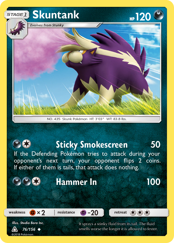 Skuntank (76/156) [Sun & Moon: Ultra Prism] - Destination Retro