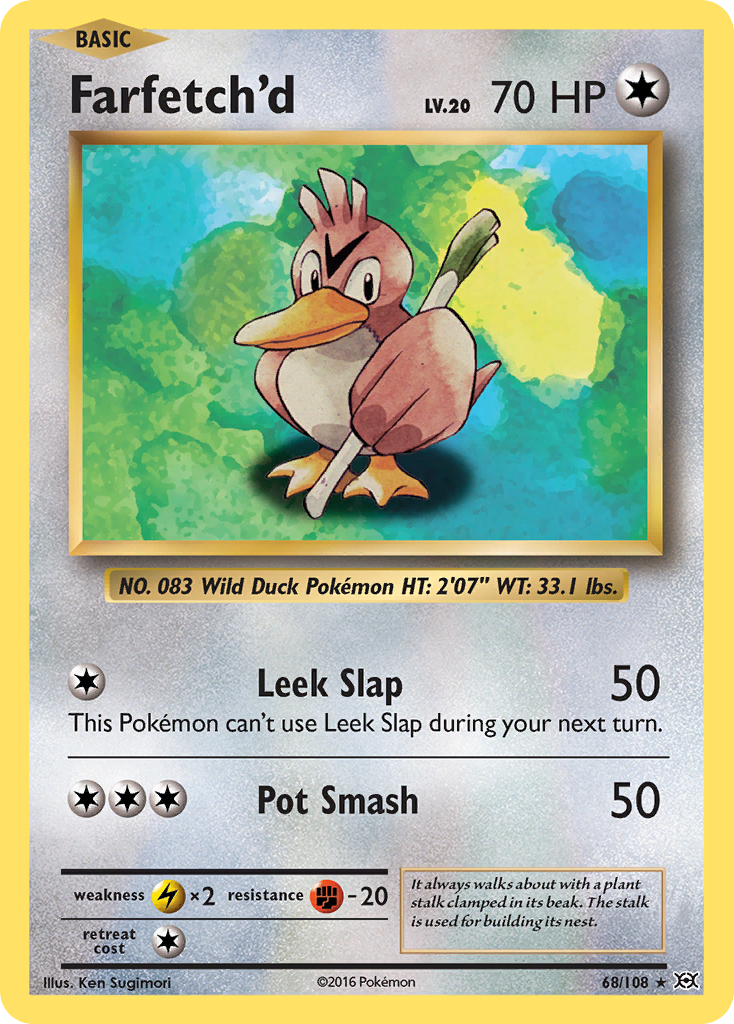 Farfetch'd (68/108) [XY: Evolutions] - Destination Retro