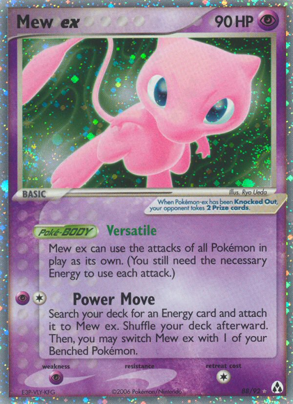Mew ex (88/92) [EX: Legend Maker] - Destination Retro