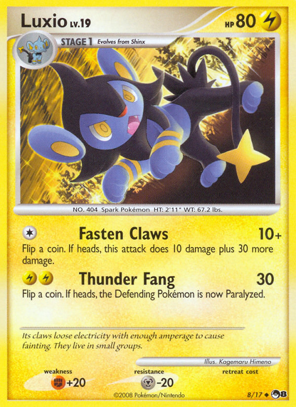 Luxio (8/17) [POP Series 8] - Destination Retro