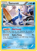 Samurott (39/113) [Black & White: Legendary Treasures] - Destination Retro