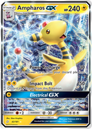 Ampharos GX (43/181) [Sun & Moon: Team Up] - Destination Retro