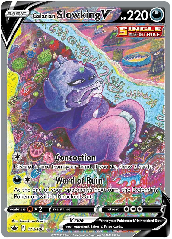 Galarian Slowking V (179/198) [Sword & Shield: Chilling Reign] - Destination Retro