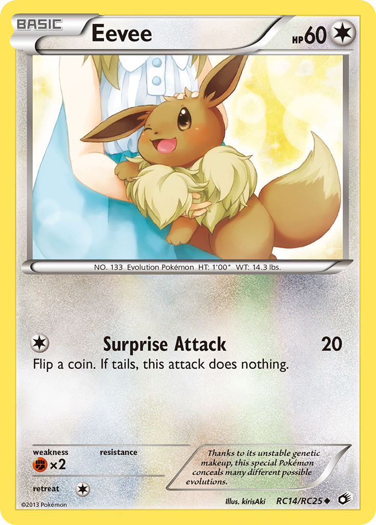 Eevee (RC14/RC25) [Black & White: Legendary Treasures] - Destination Retro