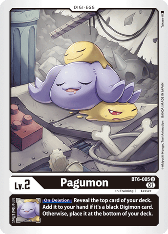 Pagumon [BT6-005] [Double Diamond] - Destination Retro