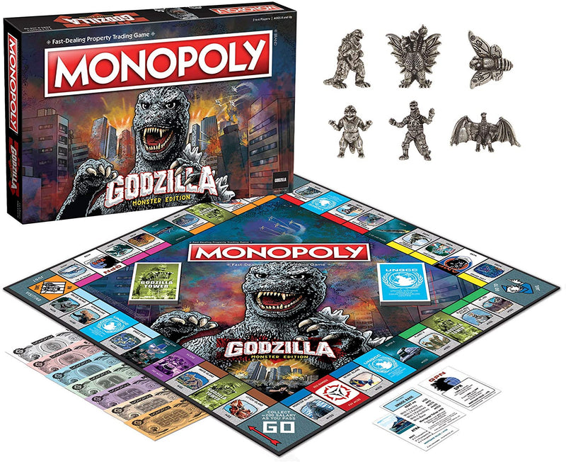 Godzilla Monopoly - Destination Retro