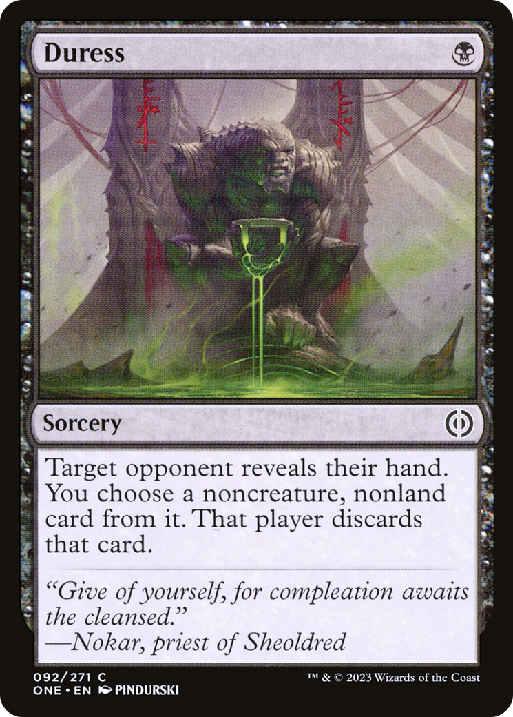 Duress [Phyrexia: All Will Be One] - Destination Retro