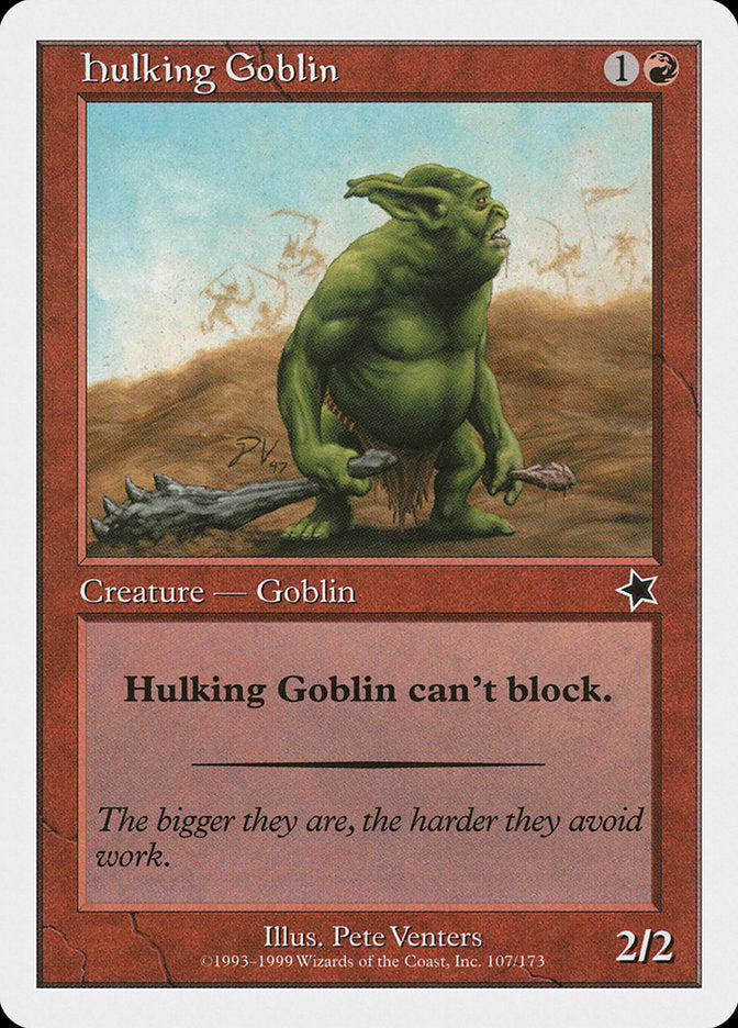 Hulking Goblin [Starter 1999] - Destination Retro