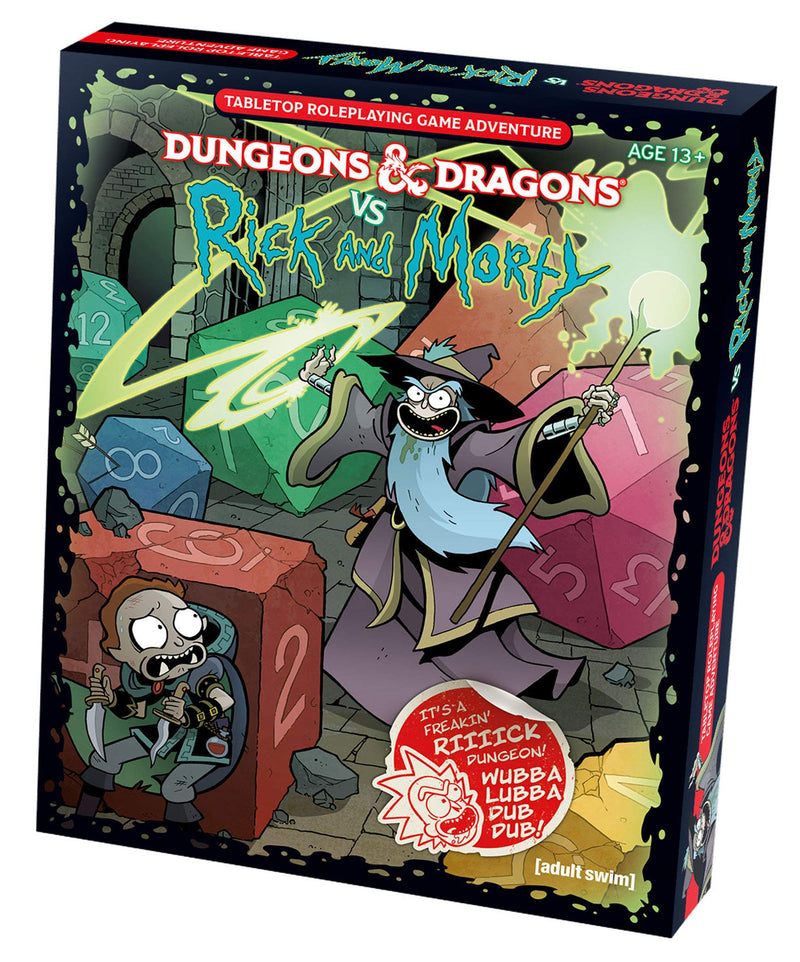 DUNGEONS & DRAGONS - BOXED SET - VS RICK AND MORTY SET - Destination Retro