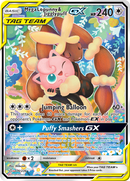Mega Lopunny & Jigglypuff GX (226/236) [Sun & Moon: Cosmic Eclipse] - Destination Retro