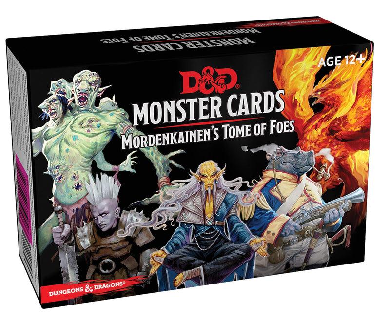 DUNGEONS & DRAGONS - MONSTER CARDS - MORDENKAINEN'S TOME OF FOES - Destination Retro