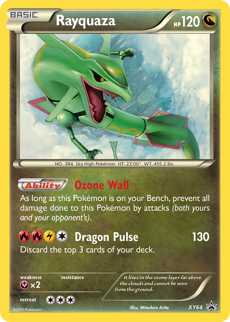 Rayquaza (XY64) [XY: Black Star Promos] - Destination Retro