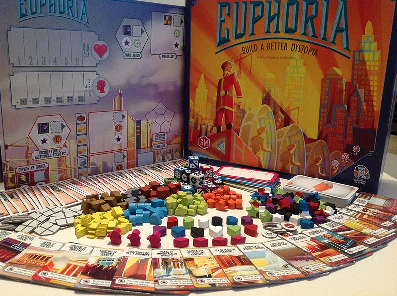 Stonemaier Games Euphoria: Build a Better Dystopia - Destination Retro