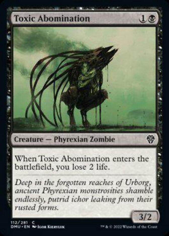 Toxic Abomination [Dominaria United] - Destination Retro