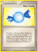 Rare Candy (83/106) [EX: Emerald] - Destination Retro