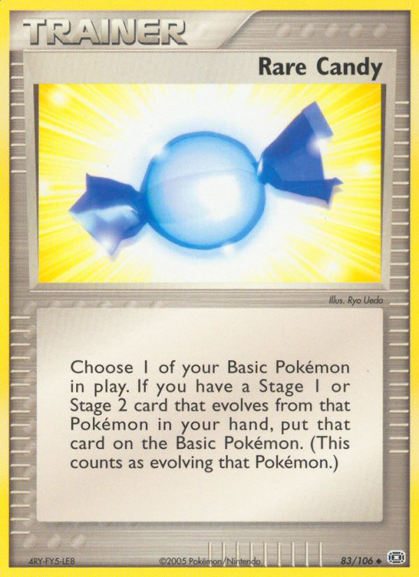 Rare Candy (83/106) [EX: Emerald] - Destination Retro