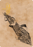 Stonespeaker Crystal Art Card (Gold-Stamped Signature) [Commander Legends: Battle for Baldur's Gate Art Series] - Destination Retro
