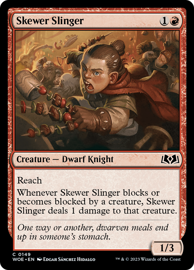 Skewer Slinger [Wilds of Eldraine] - Destination Retro