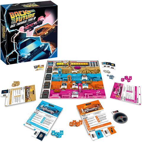 Back to the Future: Dice Through Time Game - Destination Retro