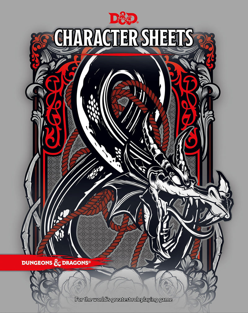 DUNGEONS & DRAGONS - BOOK - CHARACTER SHEETS - Destination Retro