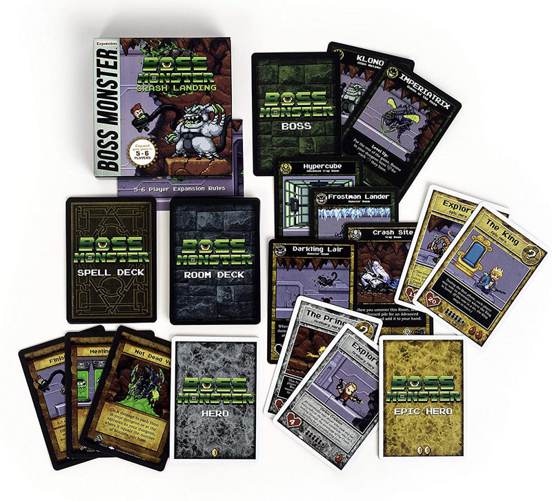Boss Monster Expansion: Crash Landing Game - Destination Retro