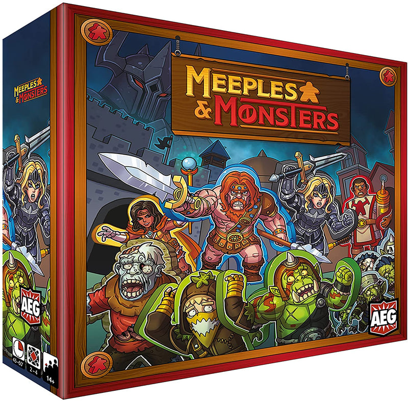 Meeples & Monsters Board Game - Destination Retro