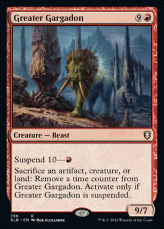 Greater Gargadon [Commander Legends: Battle for Baldur's Gate] - Destination Retro