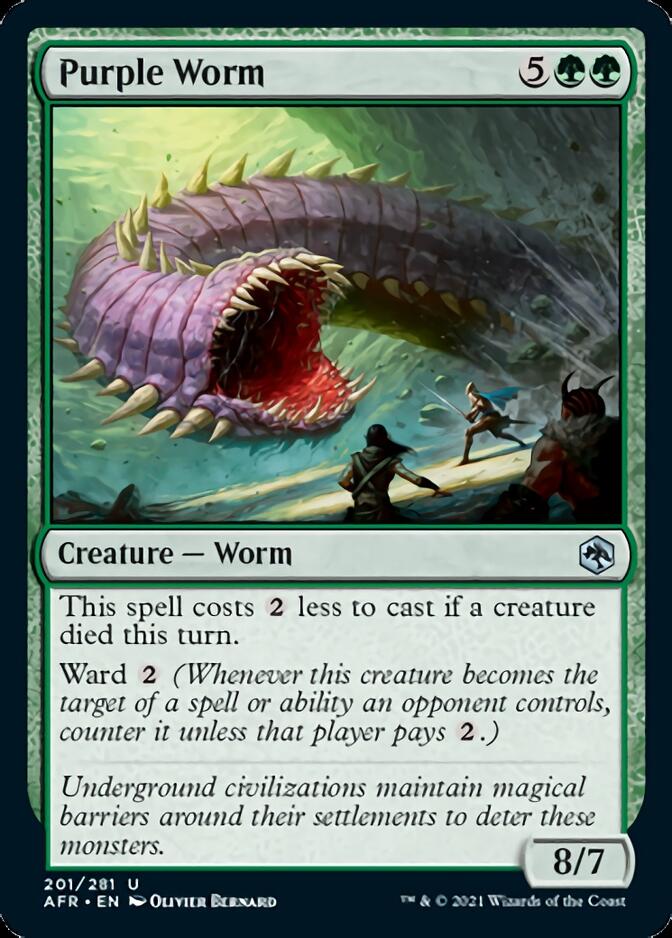 Purple Worm [Dungeons & Dragons: Adventures in the Forgotten Realms] - Destination Retro